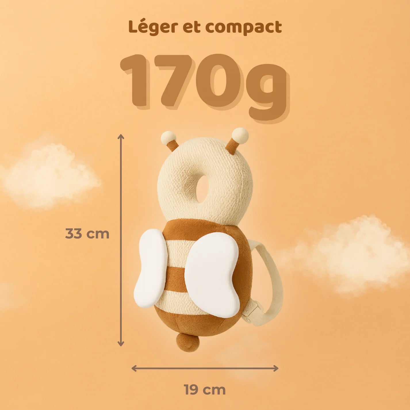 Vivoya Güven Yastığı™ – Bebekler İçin Hafif ve Ayarlanabilir Düşme Koruması